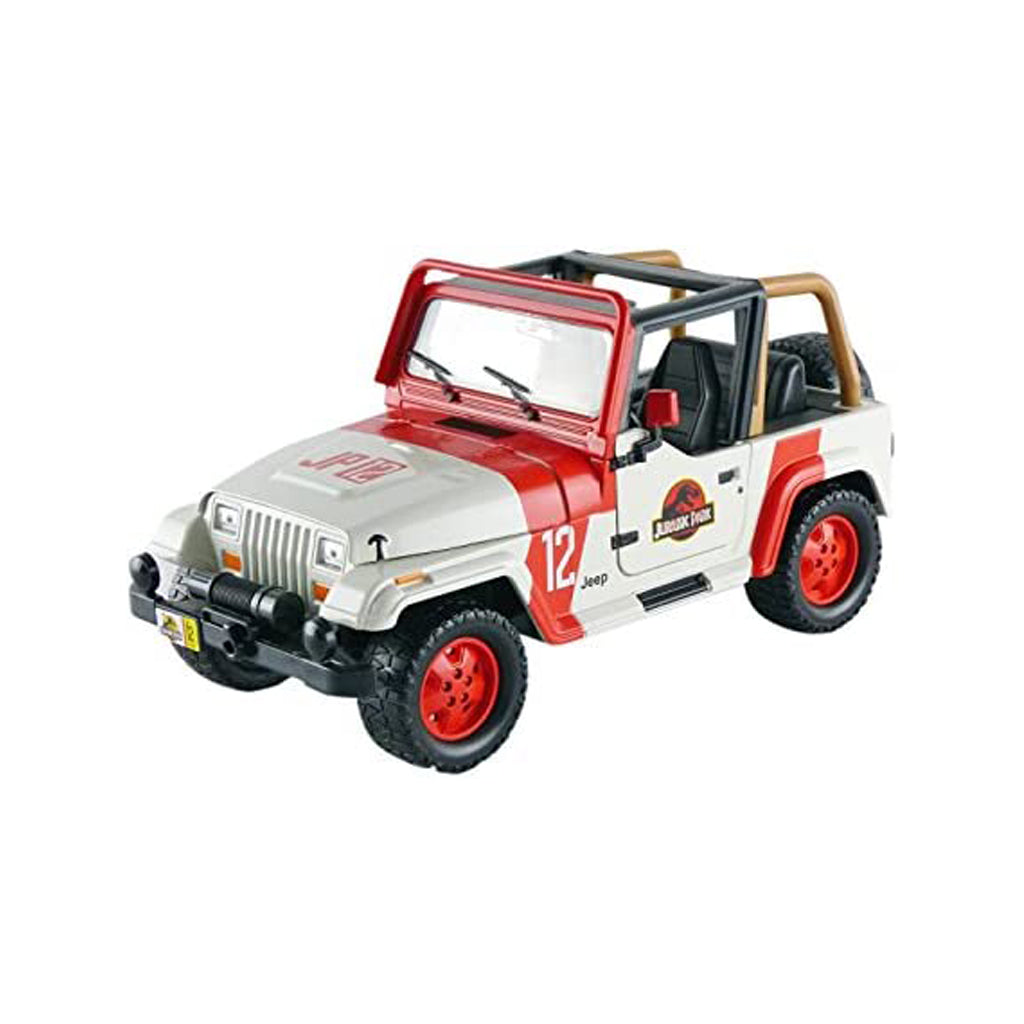 Jurassic World - 1992 Jeep Wrangler 1:24 Diecast Car