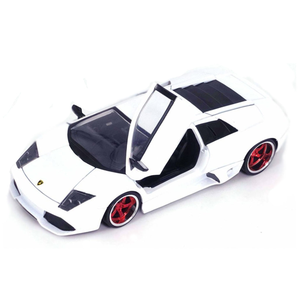 Hyper-Spec- Lamborghini Murcielago LP 640 (White) 1:24