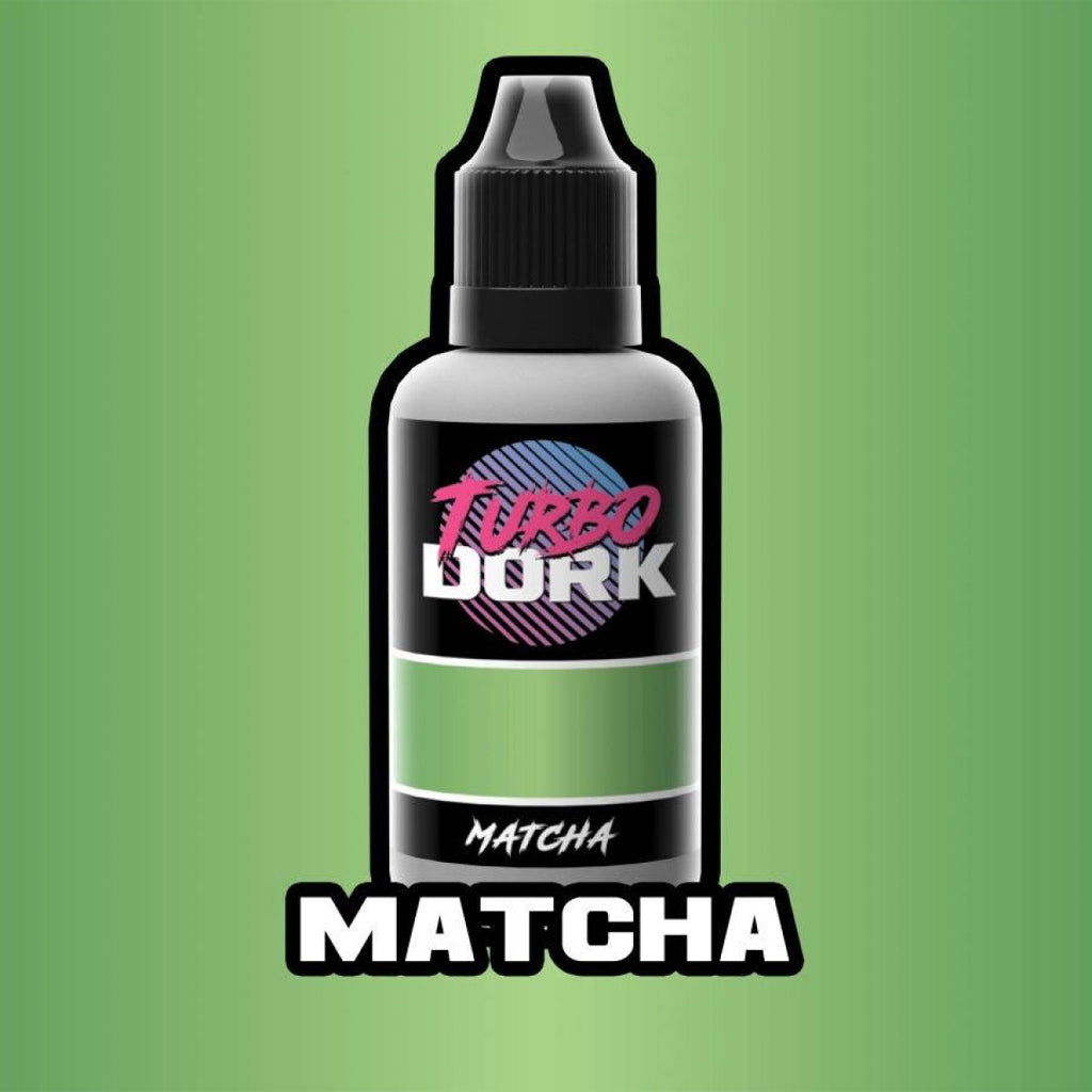 Turbo Dork Matcha Metallic Acrylic Paint 20ml