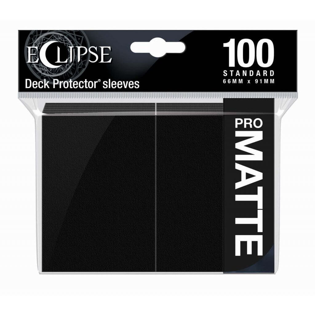 Ultra Pro - Matte 100ct Black Eclipse Card Protectors