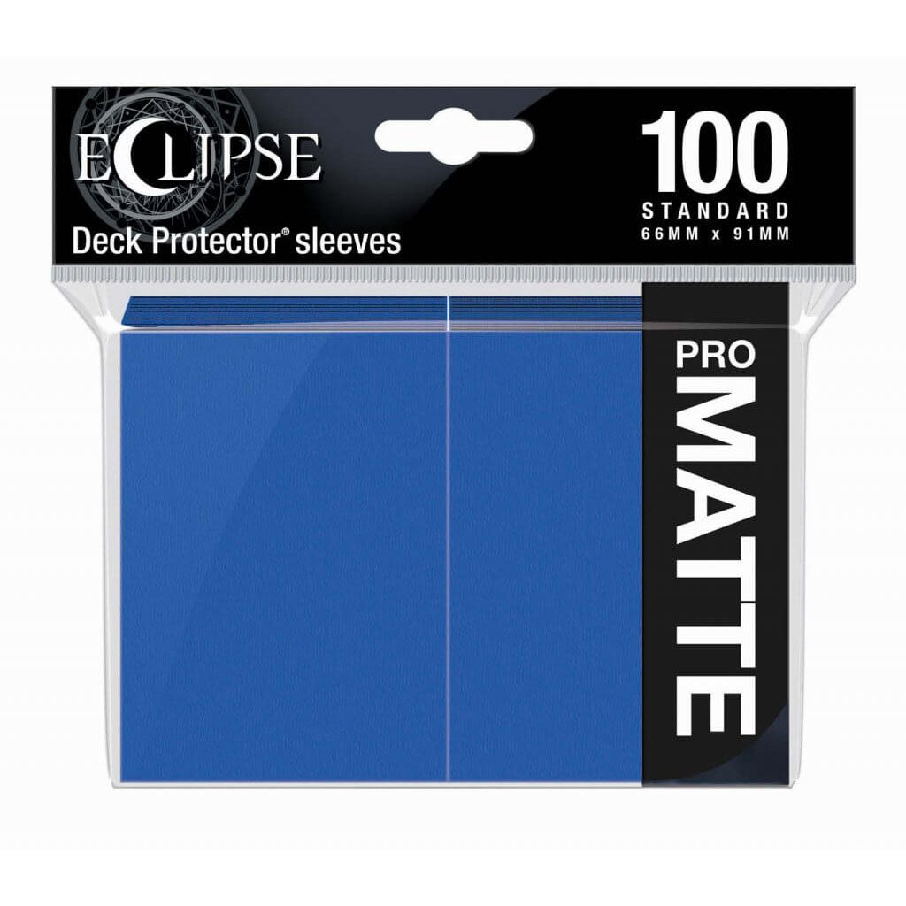 Ultra Pro - Matte 100ct Blue Eclipse Card Protectors