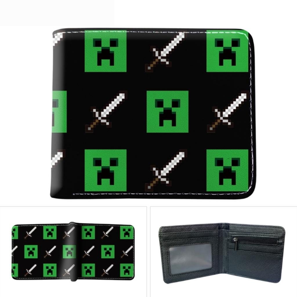 Minecraft - Creeper/Iron Sword Flip Wallet