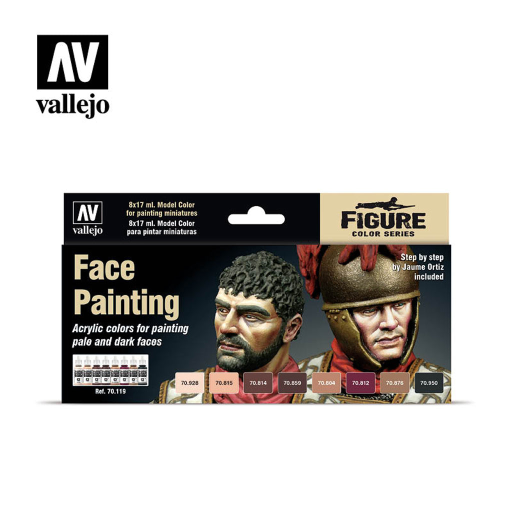 Vallejo Model Colour - Face Painting Set (8)