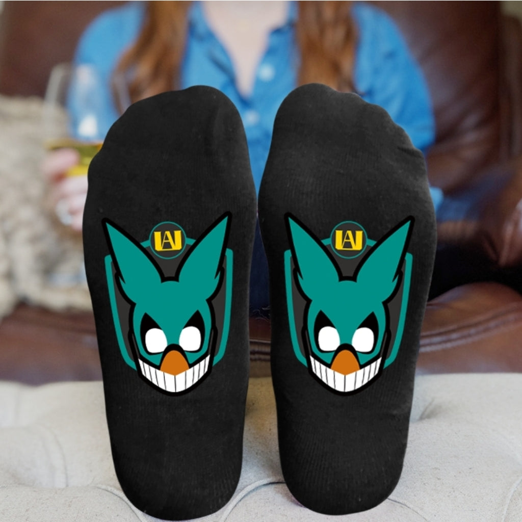 My Hero Academia Anime Knitted Print Socks Adult One Size Tube Height 15cm