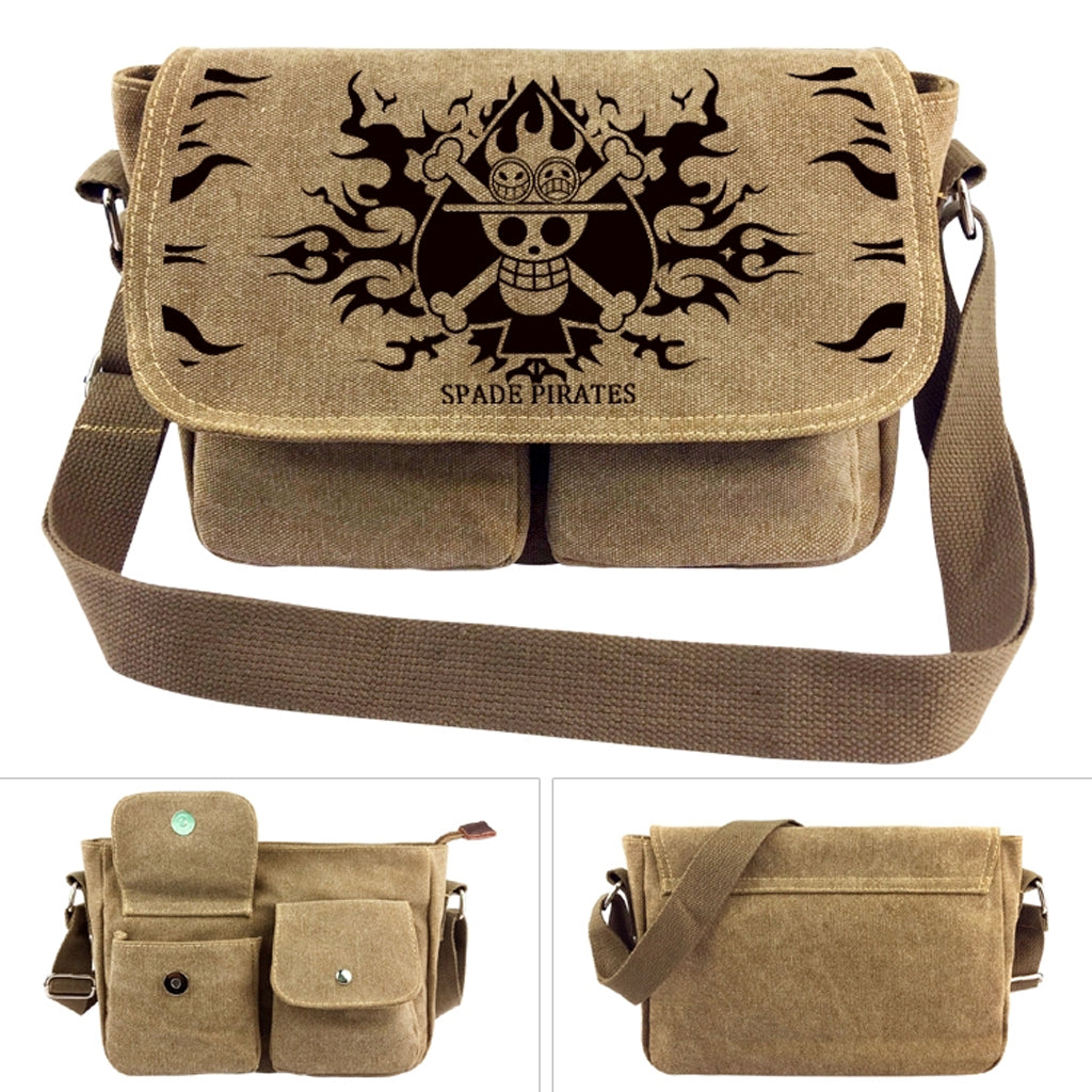One Piece - Shoulder Canvas Satchel