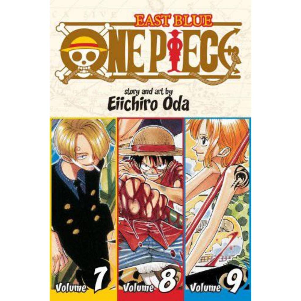 One Piece: 3-in-1 Edition - Vol. 7/8/9