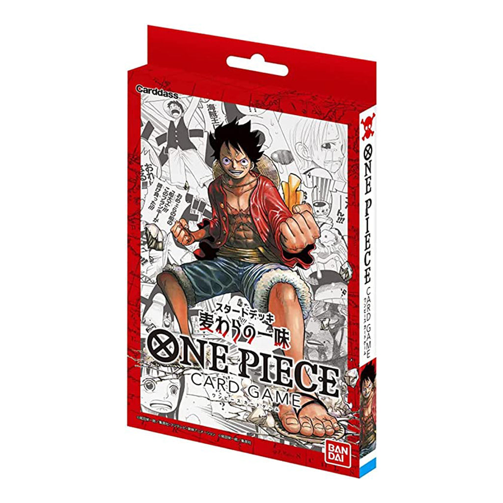 One Piece Card Game Straw Hat Crew (ST-01) Starter Deck Display