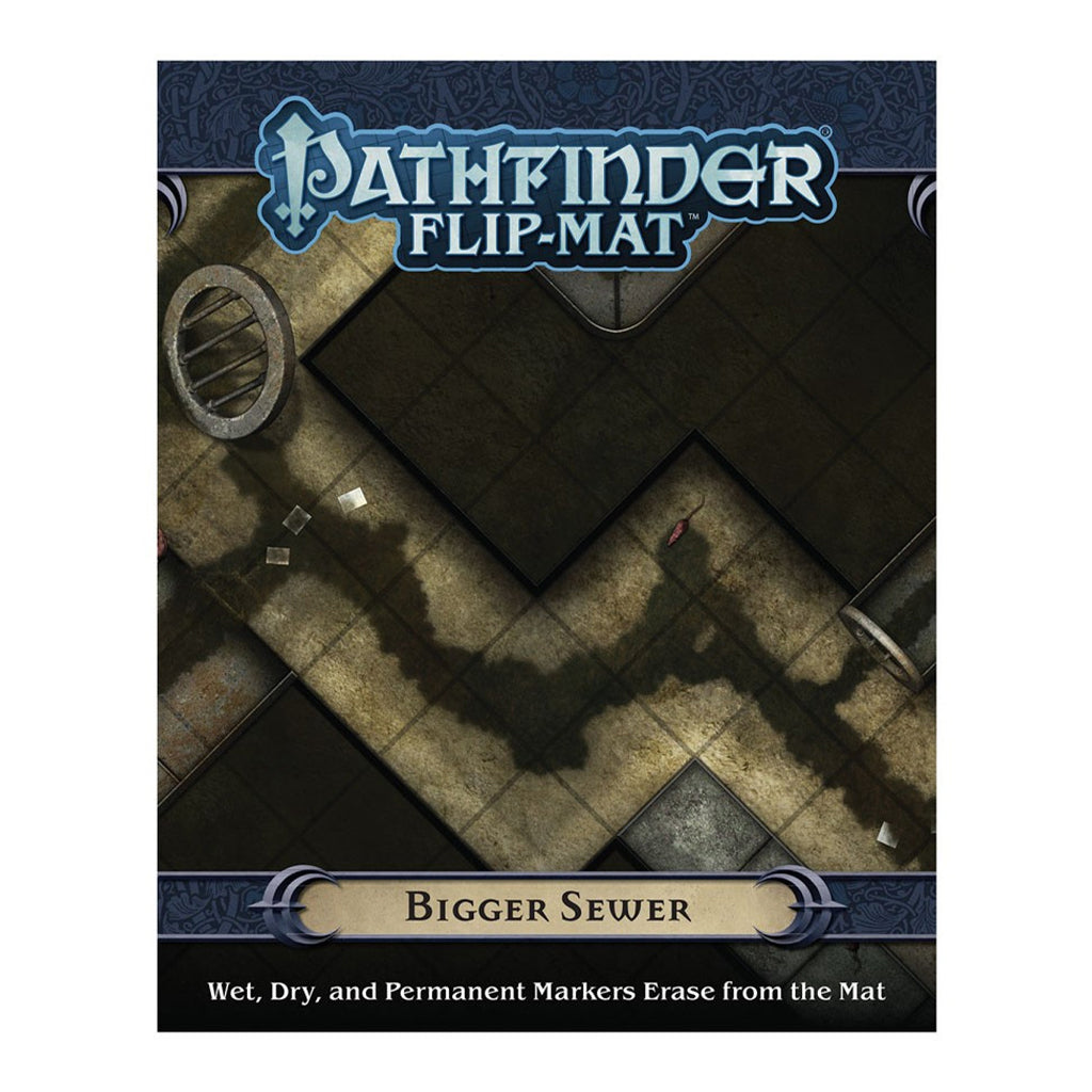 D&D / Pathfinder Flip Mat - Bigger Sewer