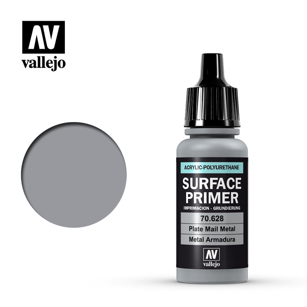 Vallejo - Surface Primer - Plate Mail Metal