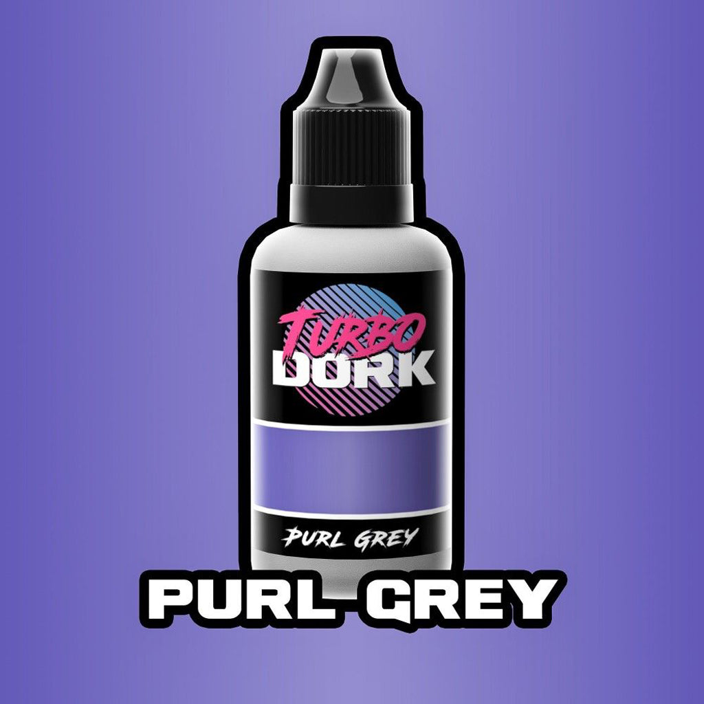 Turbo Dork Purl Grey Metallic Acrylic Paint 20ml