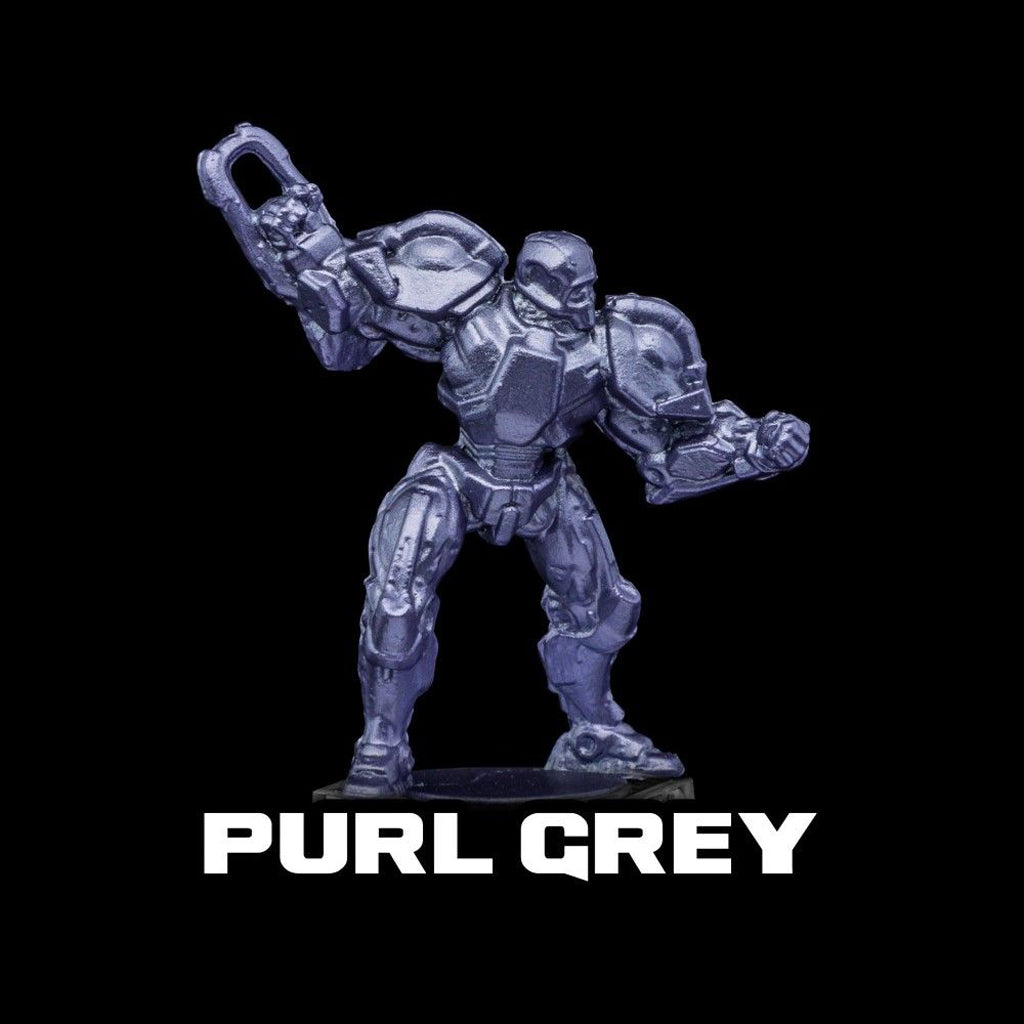 Turbo Dork Purl Grey Metallic Acrylic Paint 20ml