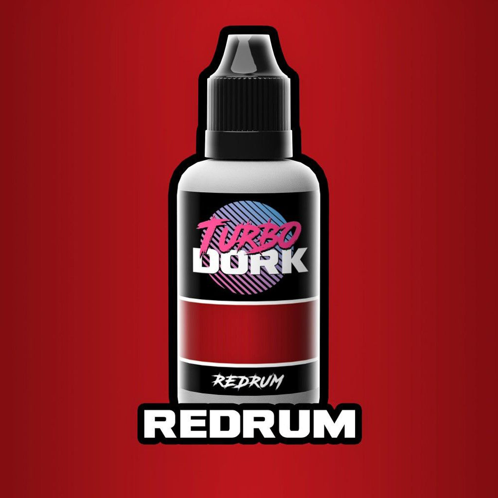 Turbo Dork Redrum Metallic Acrylic Paint 20ml