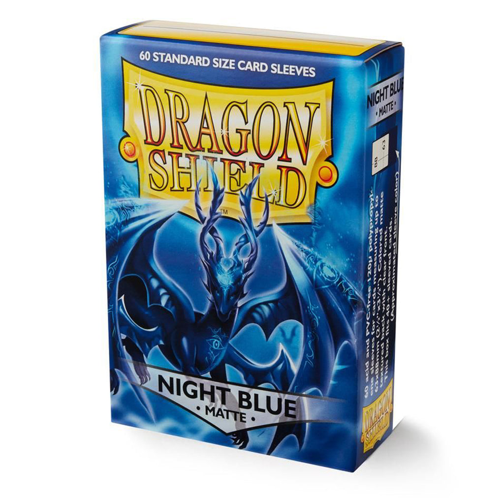 Dragon Shield - Card Sleeves (60) - Night Blue Matte