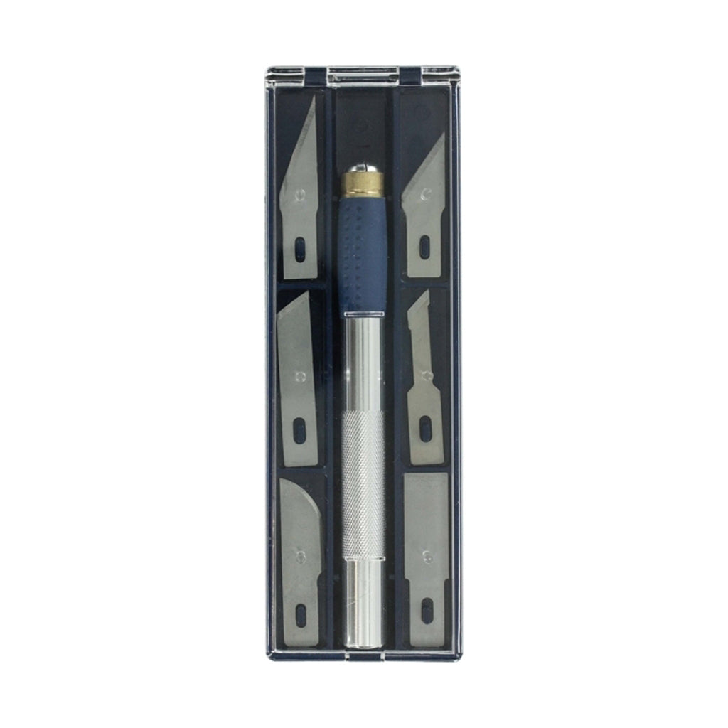 Soft Grip  Hobby Knife - 6 Blades