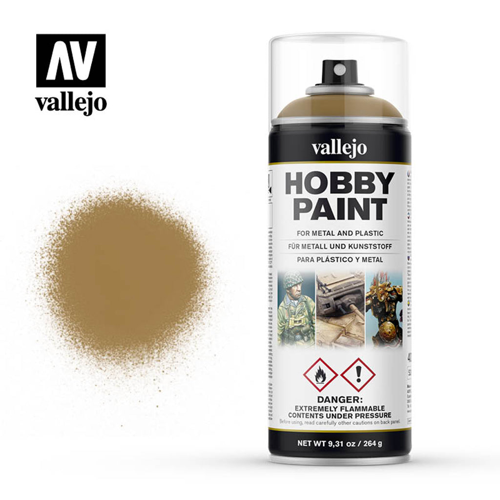 Vallejo - Spray Can 400ml - Desert Yellow