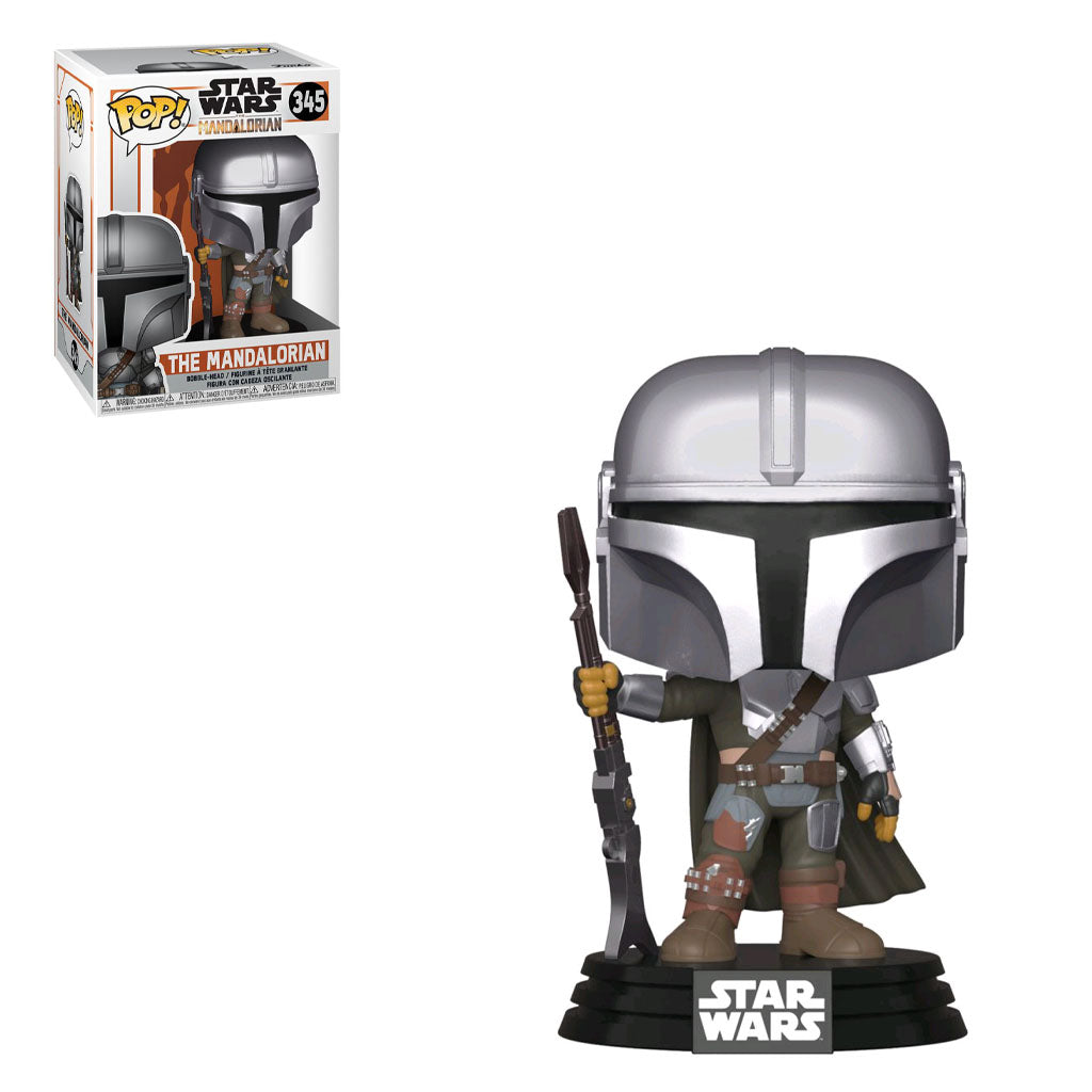 Star Wars: The Mandalorian - Mandalorian Pose Metallic Pop! Vinyl