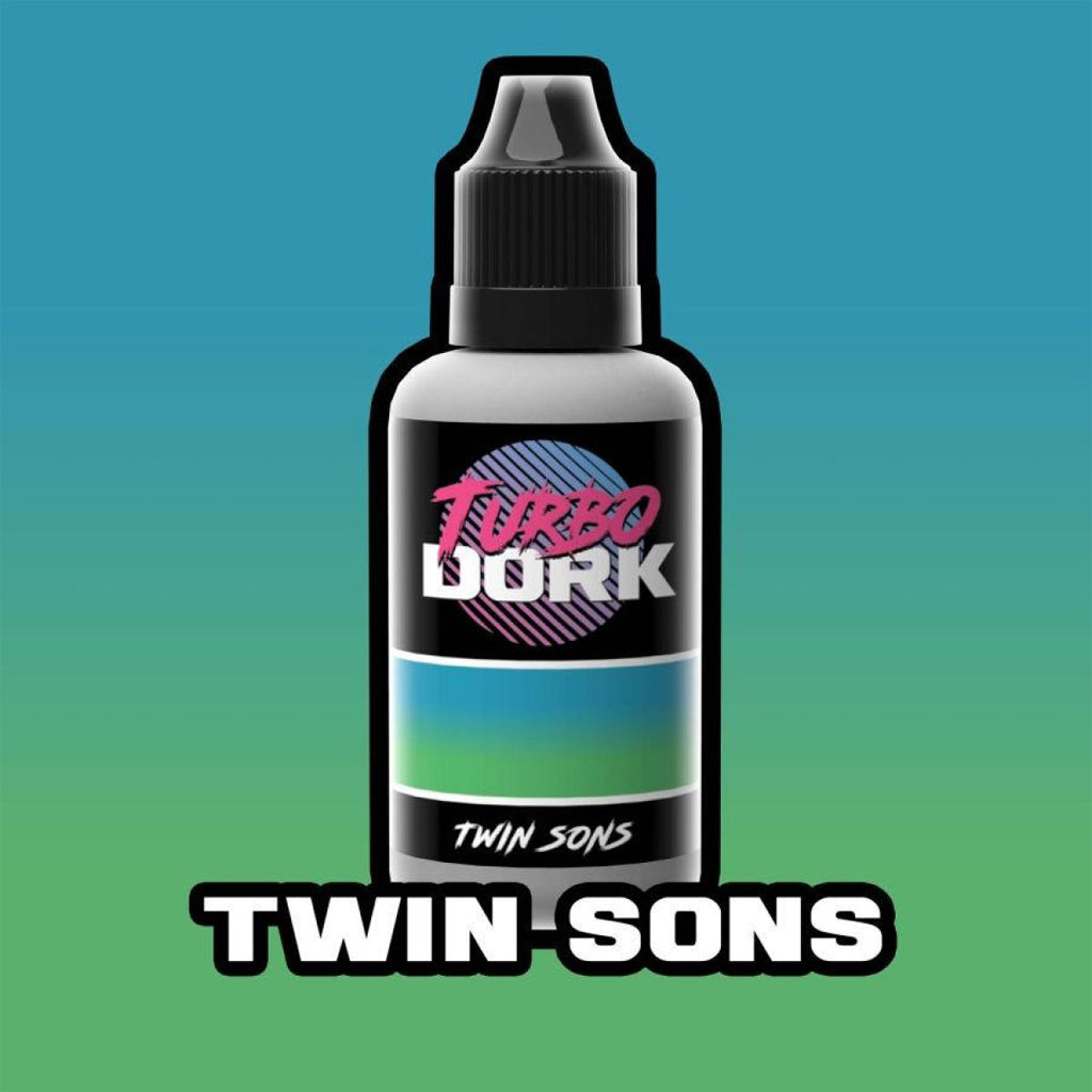 Turbo Dork Twin Sons Metallic Acrylic Paint 20ml