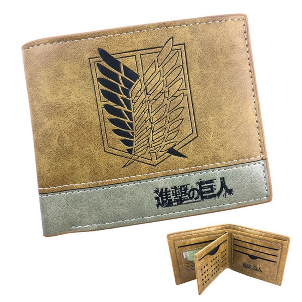 Attack on Titan - Flip Wallet (Tan)