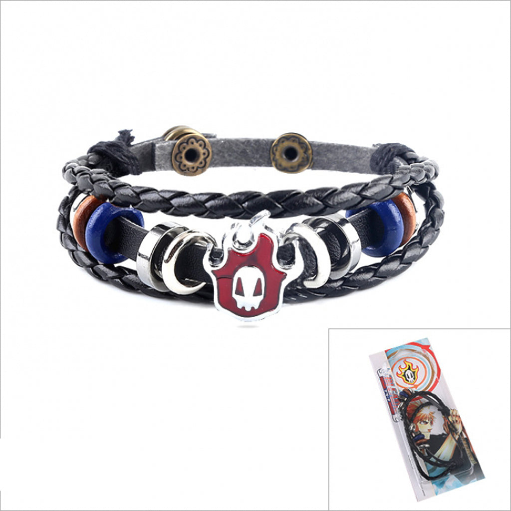 Bleach Leather Bracelet