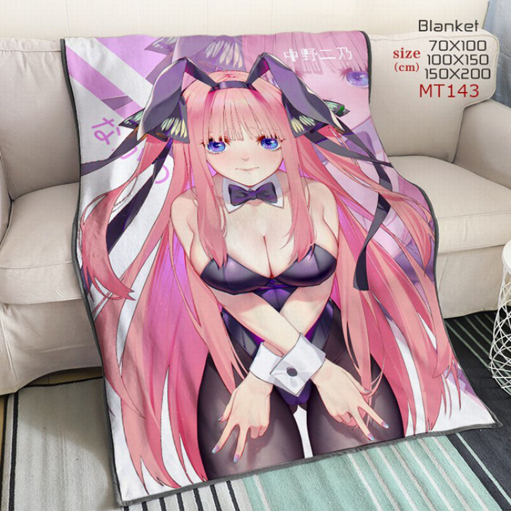 Quintessential Quintuplets - Large Cashmere Blanket - 150x200cm