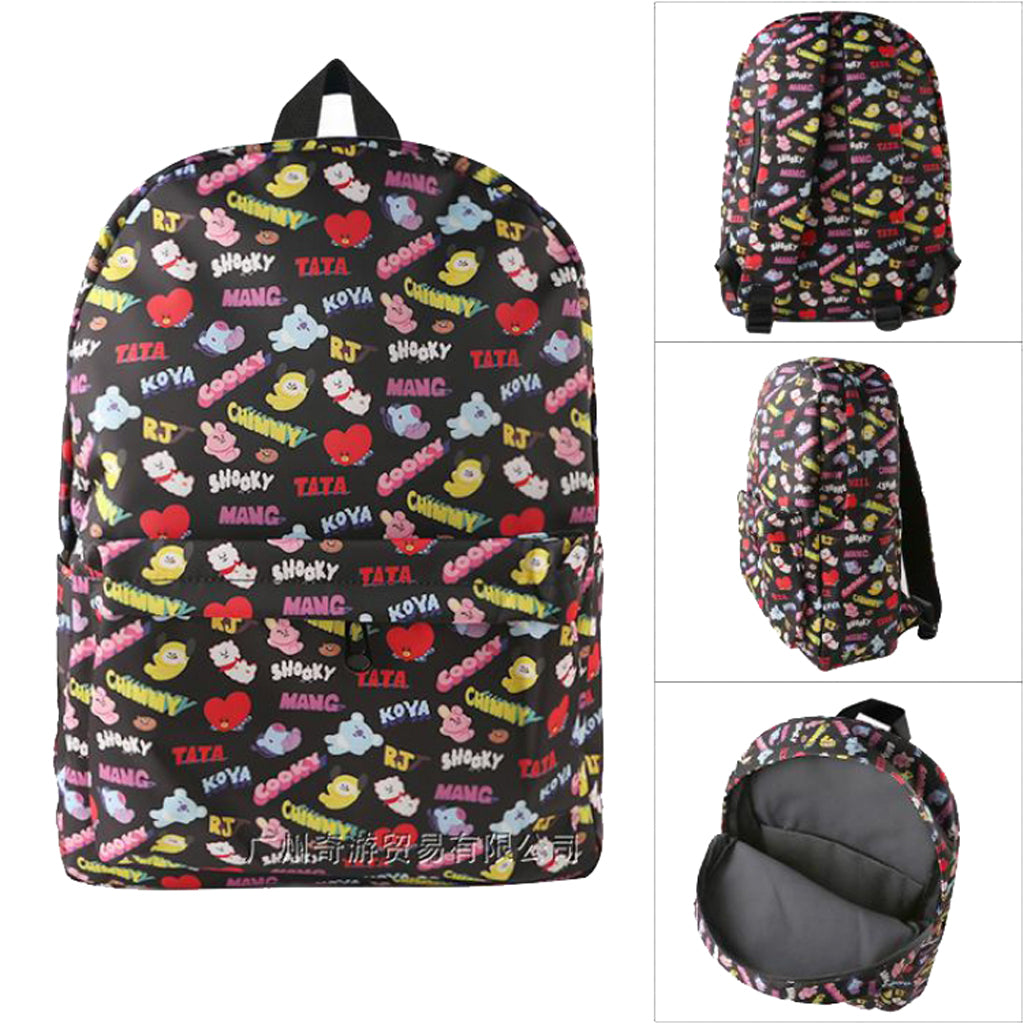 BTS - Full Colour Waterproof Backpack - 39x30x12cm