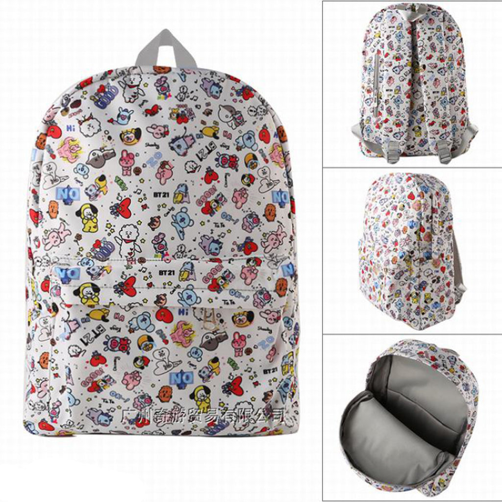 BTS - Full Colour Waterproof Backpack - 39x30x12cm