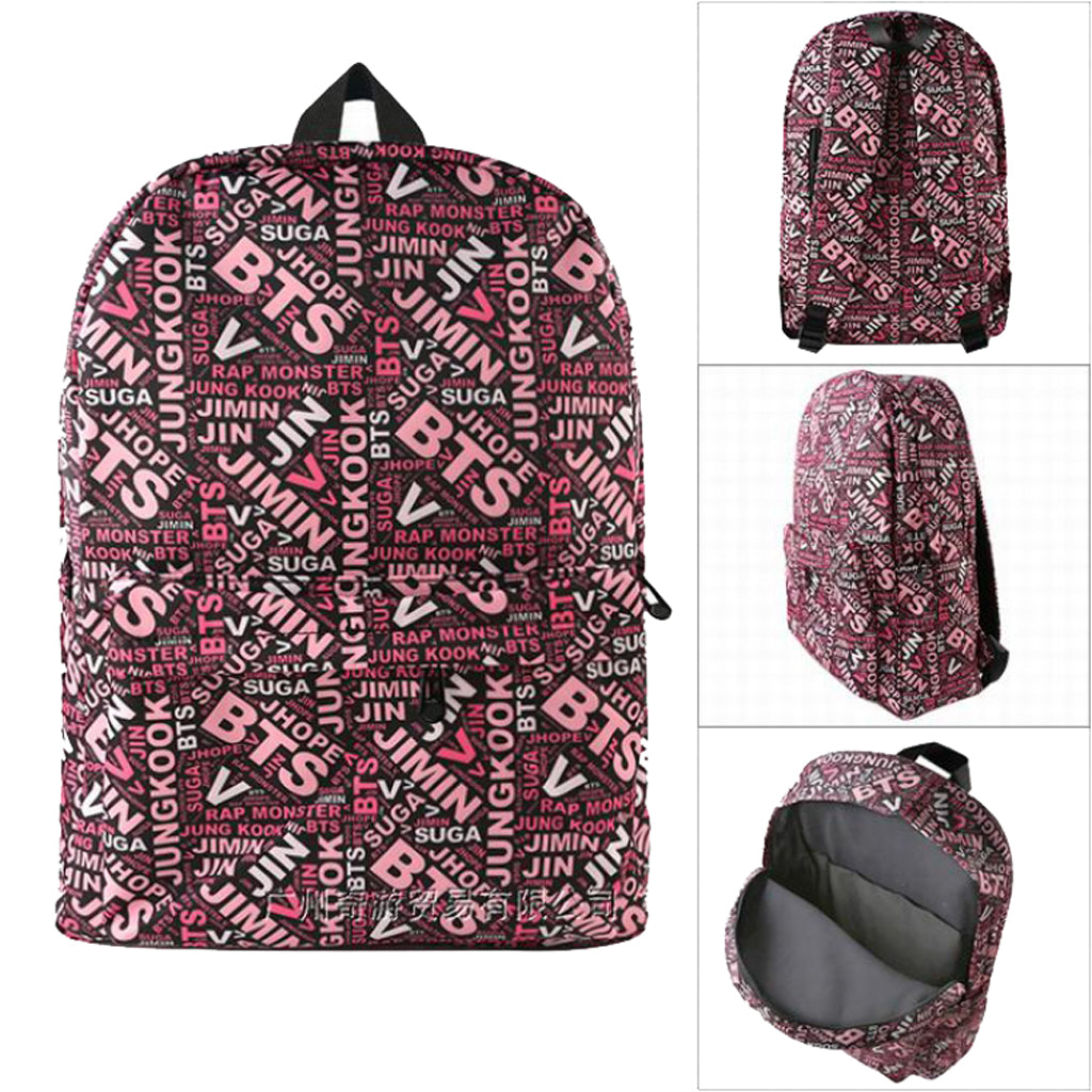 BTS - Full Colour Waterproof Backpack - 39x30x12cm