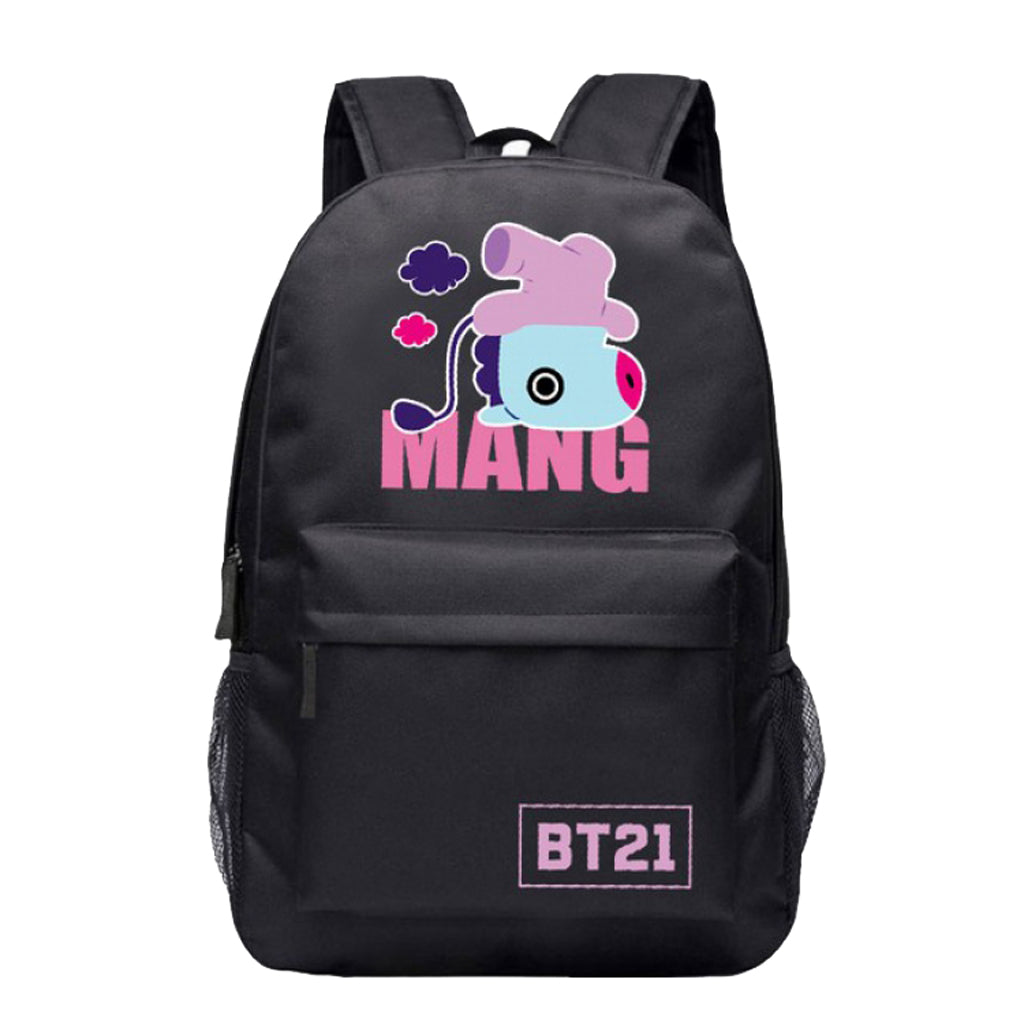 BTS - Full Colour Canvas Backpack - 48.5x17x35cm