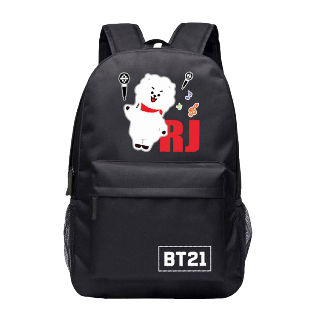 BTS - Full Colour Canvas Backpack - 48.5x17x35cm