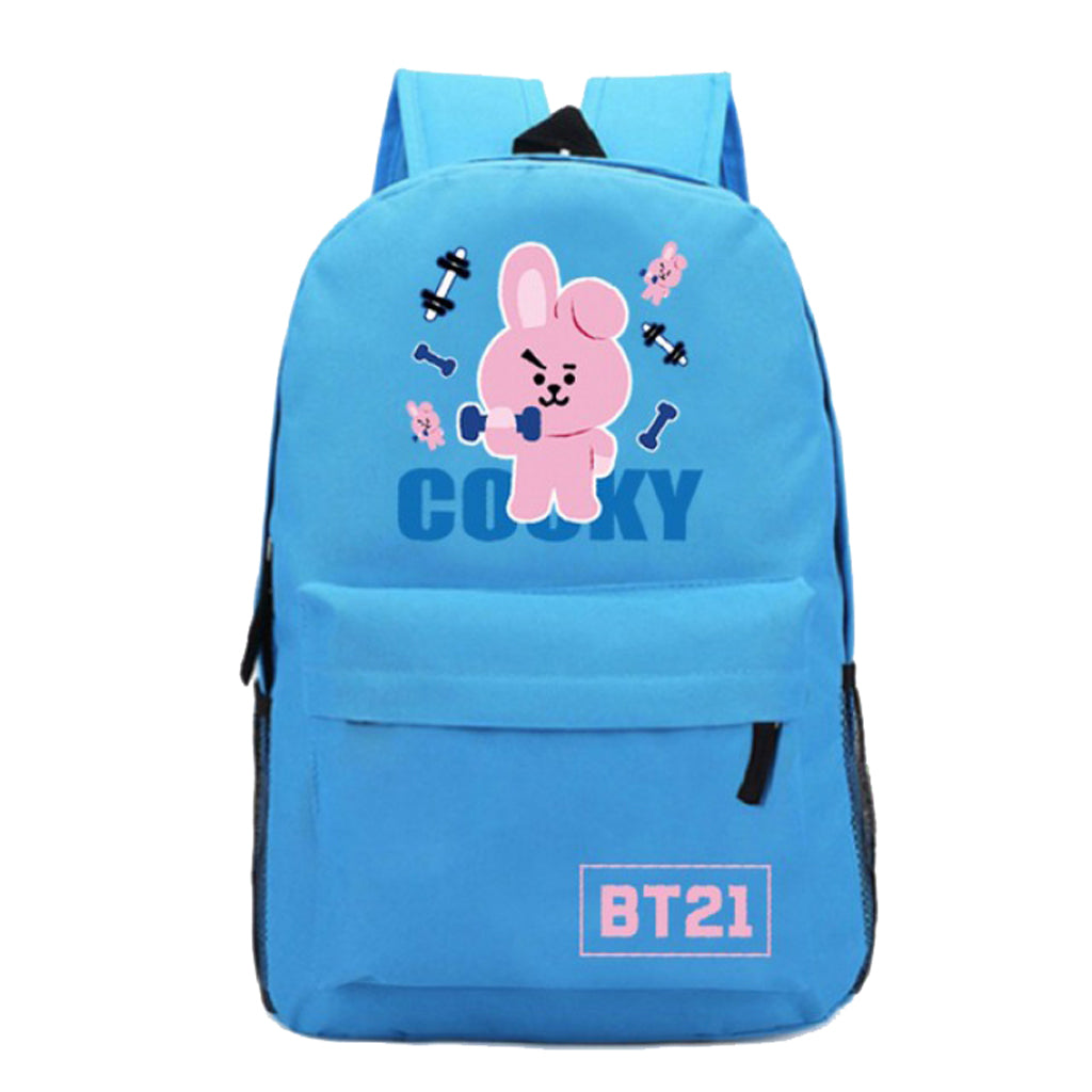 BTS - Full Colour Canvas Backpack - 48.5x17x35cm