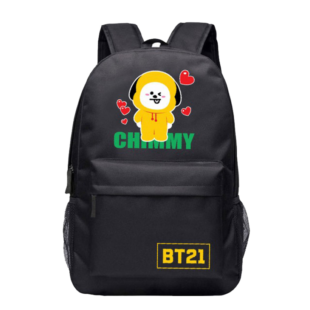 BTS - Full Colour Canvas Backpack - 48.5x17x35cm