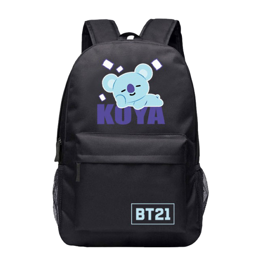 BTS - Full Colour Canvas Backpack - 48.5x17x35cm