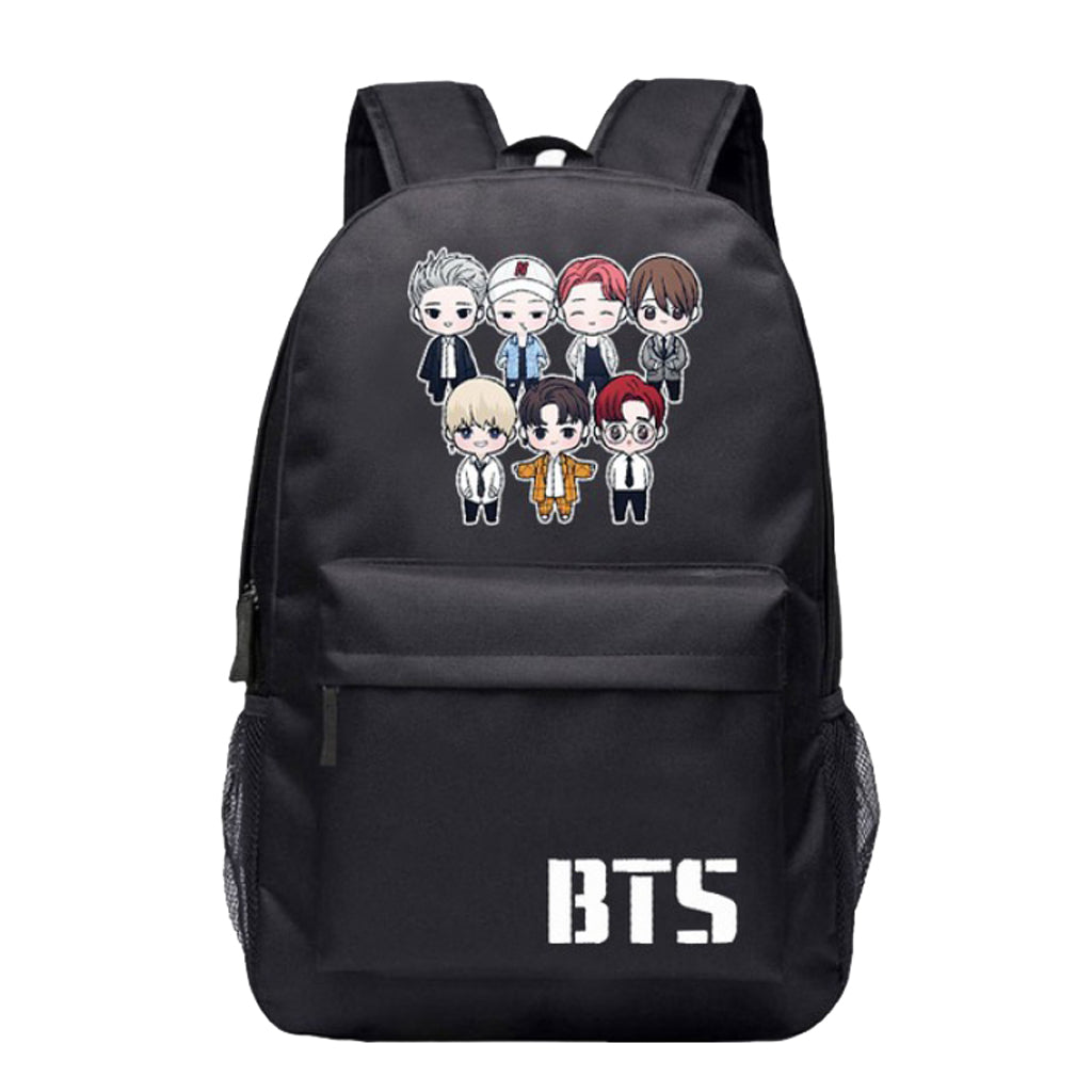 BTS - Full Colour Canvas Backpack - 48.5x17x35cm