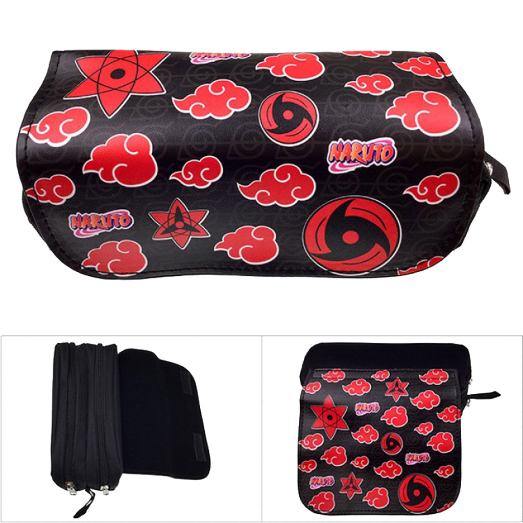 Naruto - Double Zipper Pencil Case - 20x10x7.5cm