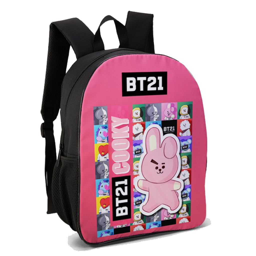 BTS - Full Colour Waterproof Backpack - 28.5x13x37cm
