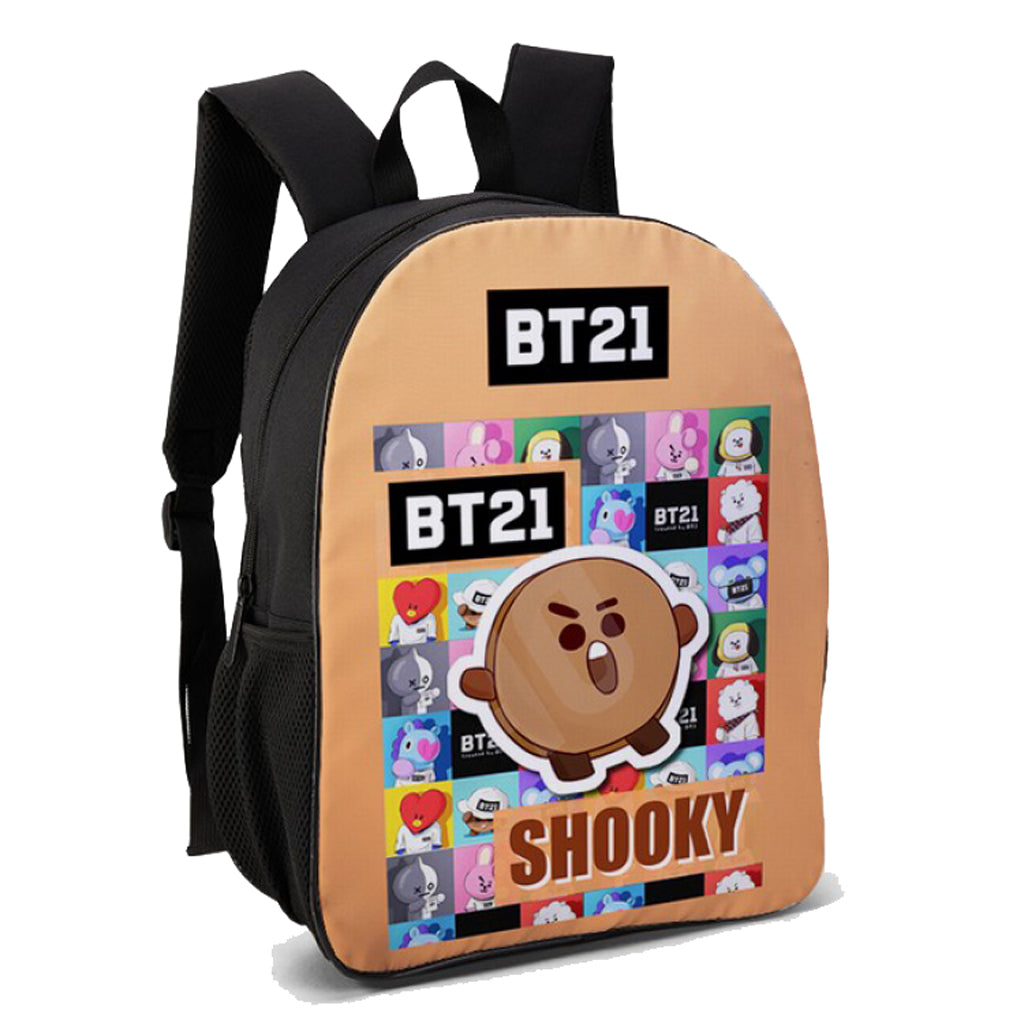 BTS - Full Colour Waterproof Backpack - 28.5x13x37cm