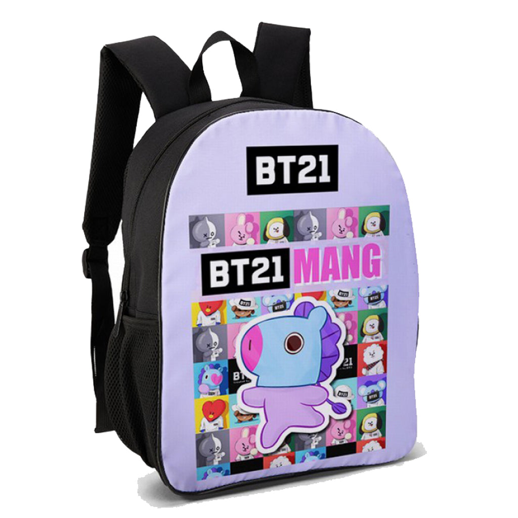 BTS - Full Colour Waterproof Backpack - 28.5x13x37cm