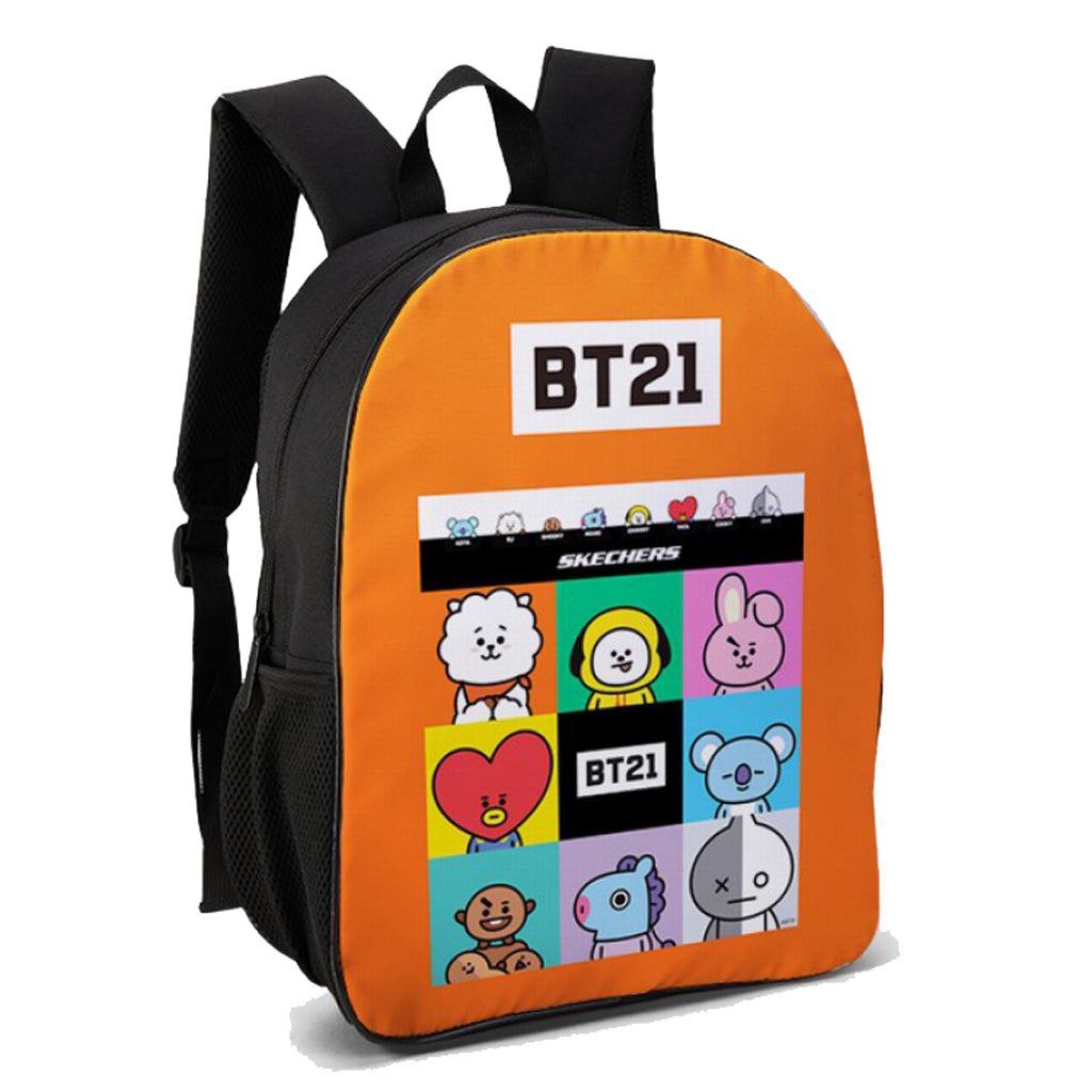 BTS - Full Colour Waterproof Backpack - 28.5x13x37cm