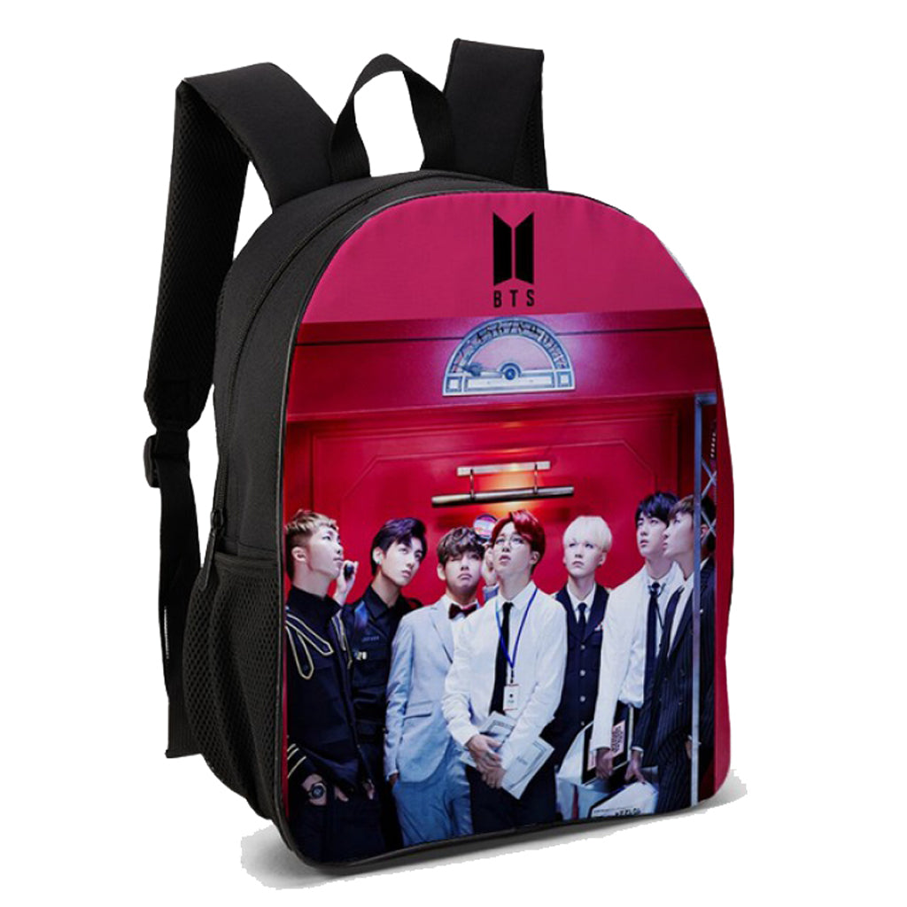 BTS - Full Colour Waterproof Backpack - 28.5x13x37cm