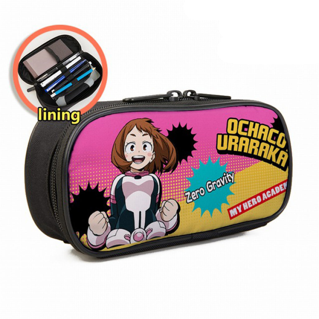 My Hero Academia - Pencil Case With Dividers (Ochaco Uraraka)