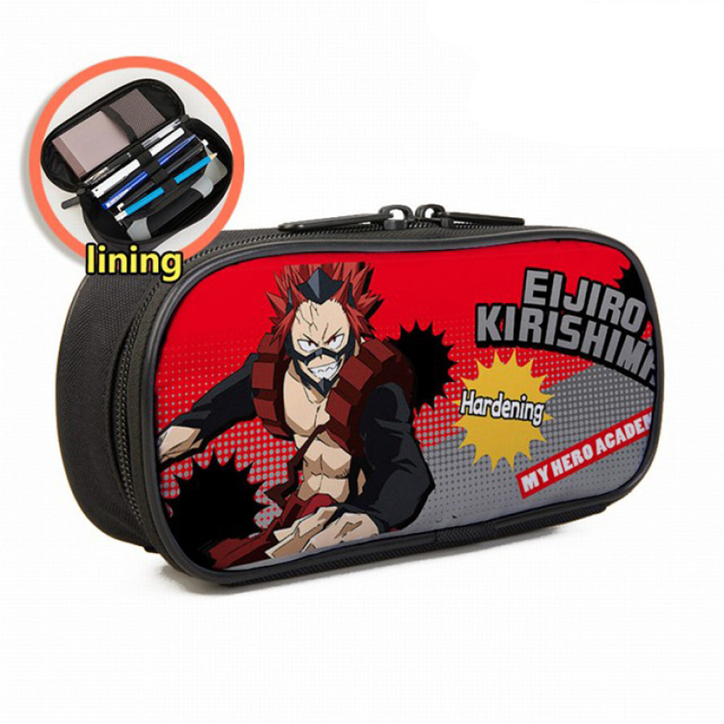 My Hero Academia - Pencil Case With Dividers (Eijiro Kirishima)
