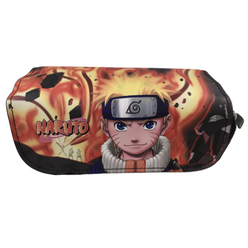 Naruto - Double Zipper Pencil Case (Akatsuki)