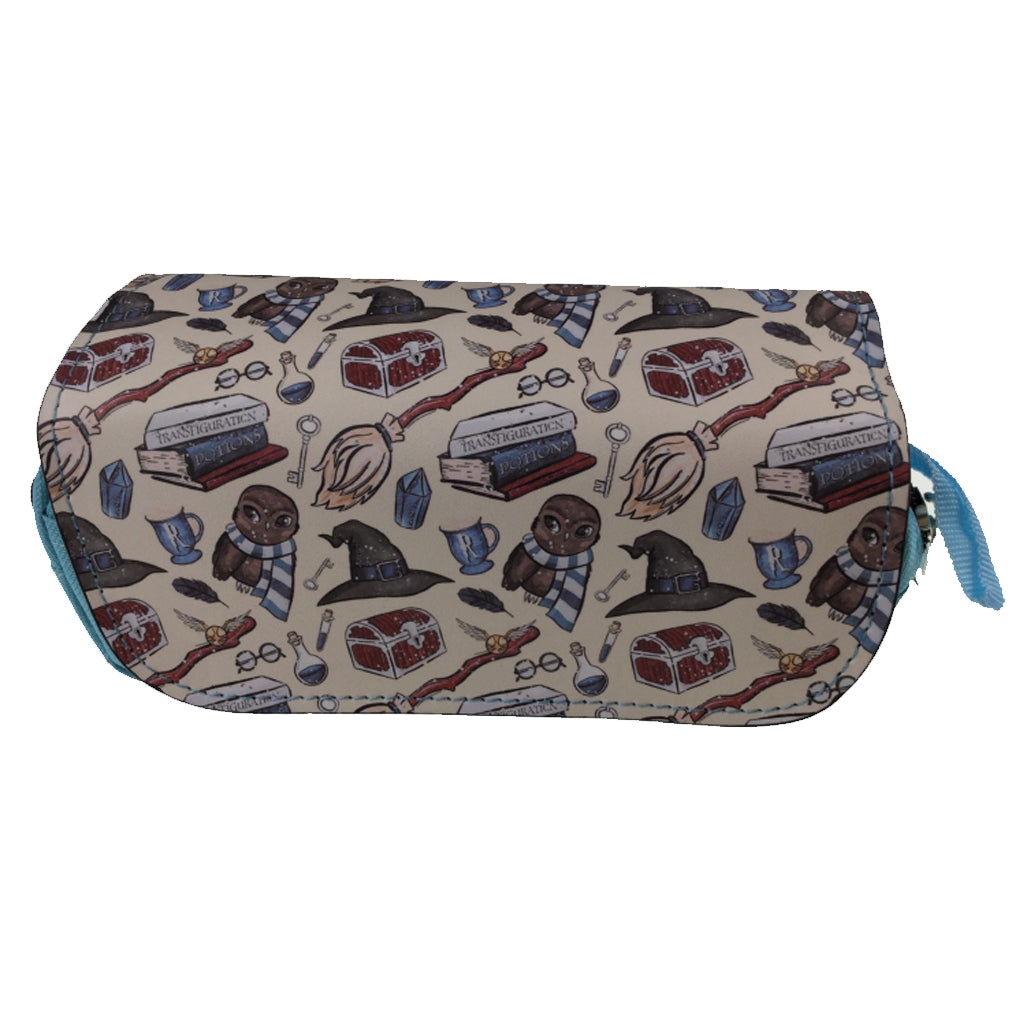 Harry Potter - Double Zipper Pencil Case - 20x10x7.5cm
