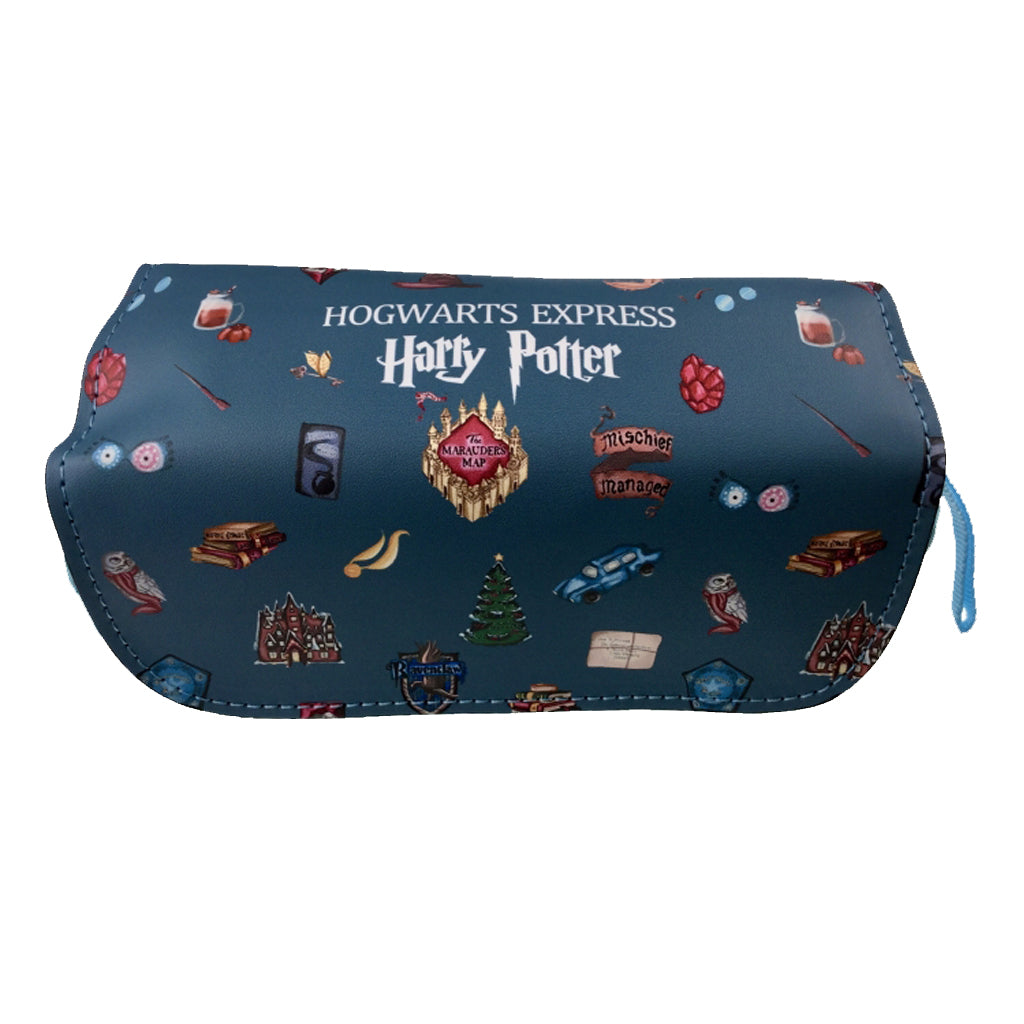 Harry Potter - Double Zipper Pencil Case - 20x10x7.5cm