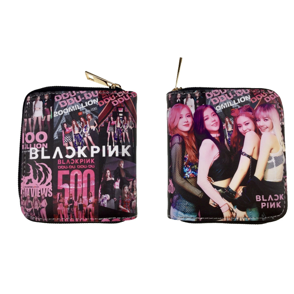 Black Pink - Woman*s Short Purse