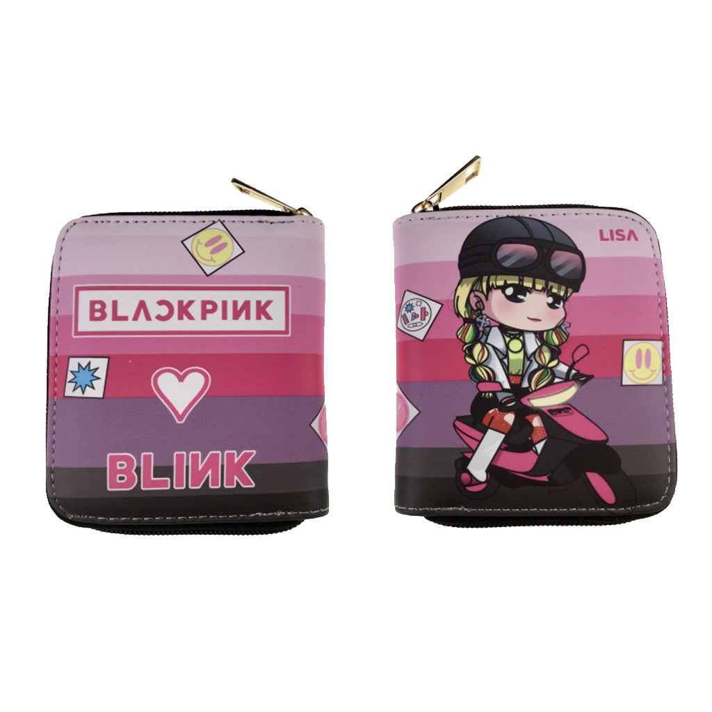 Black Pink - Woman*s Short Purse