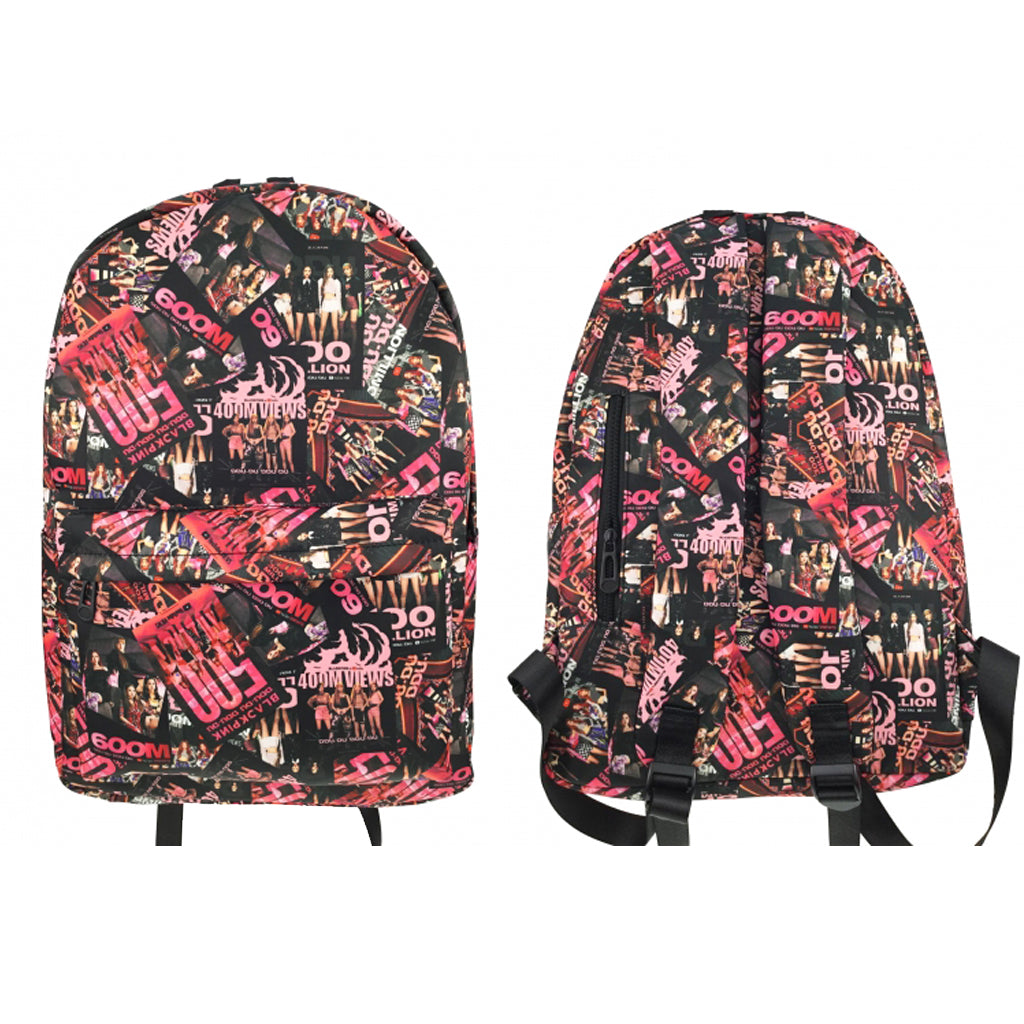 Blackpink - Double Zipper Pencil Case - Members Close-up and Names Design