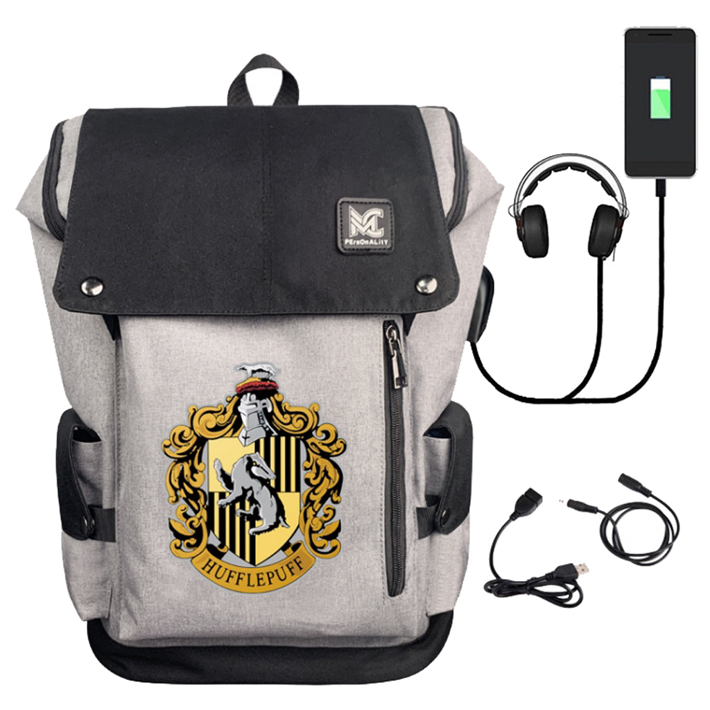 Harry Potter - Premium Back Pack w- Data Cable - 44x32x16cm
