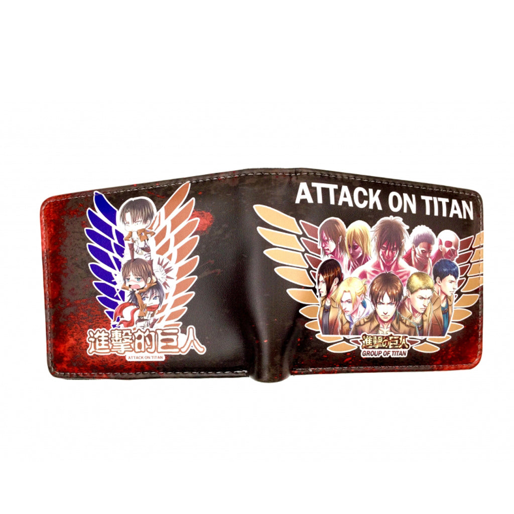Attack on Titan - Full Colour Flip Wallet