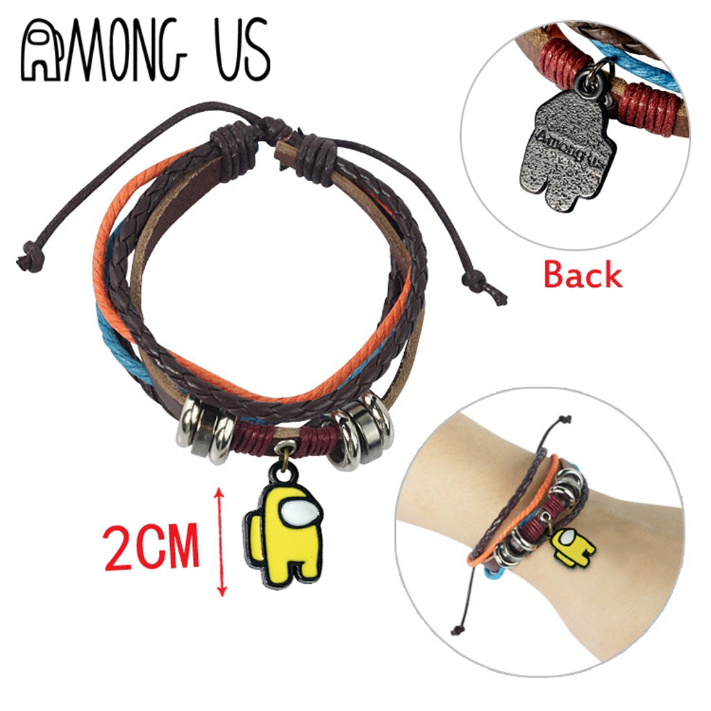 Among Us - Cartoon Alloy Surf Bracelet - Yellow